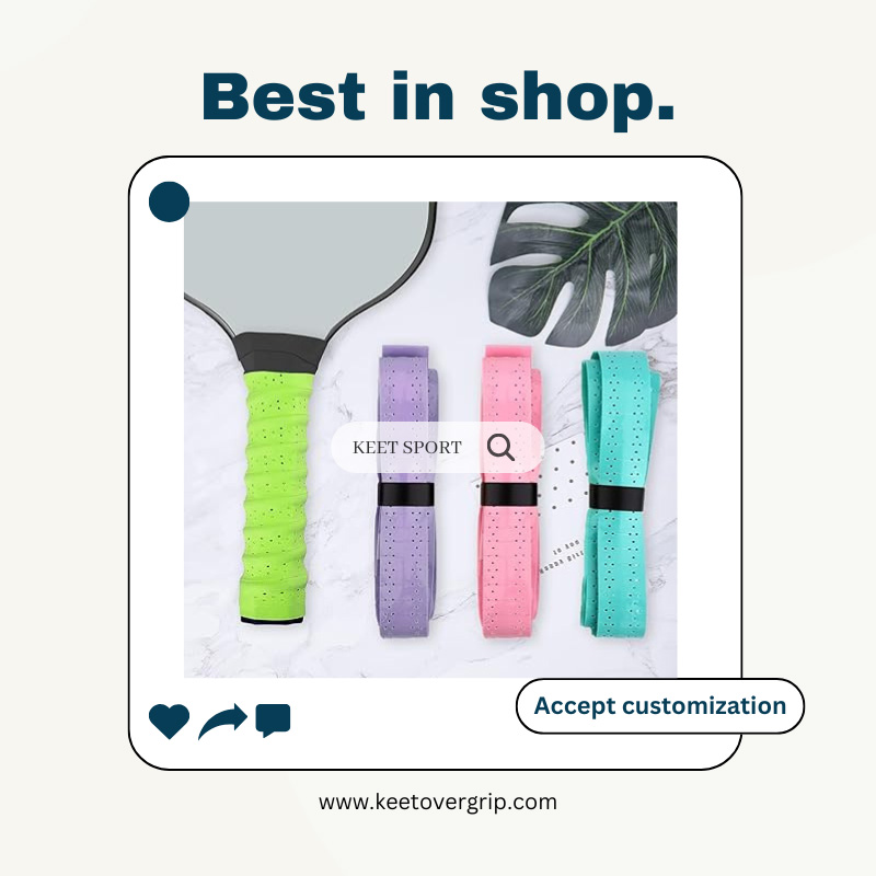 Perforated Pickleball Paddle Grip Tape