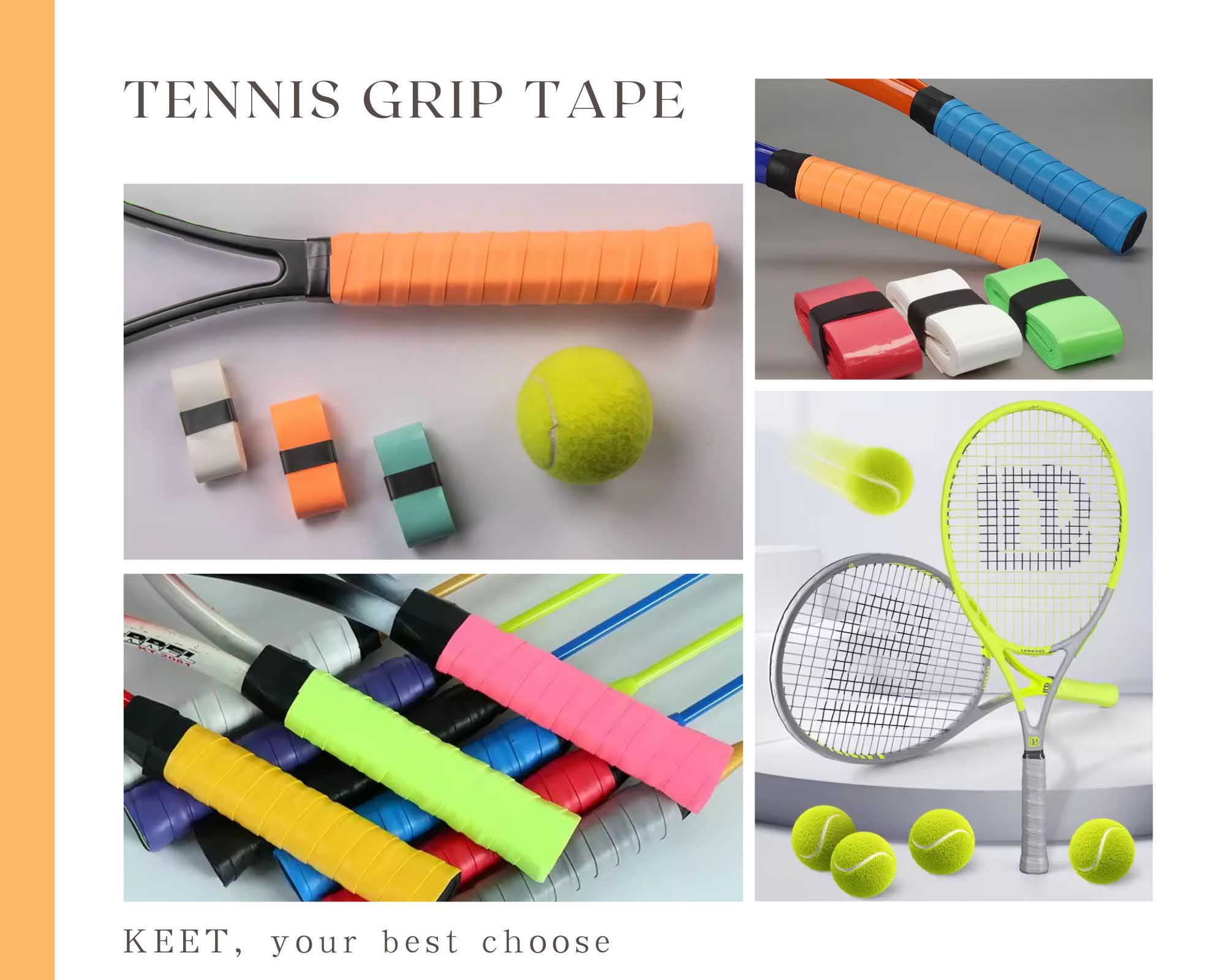 How to choose a suitable tennis grip tape for yourself?