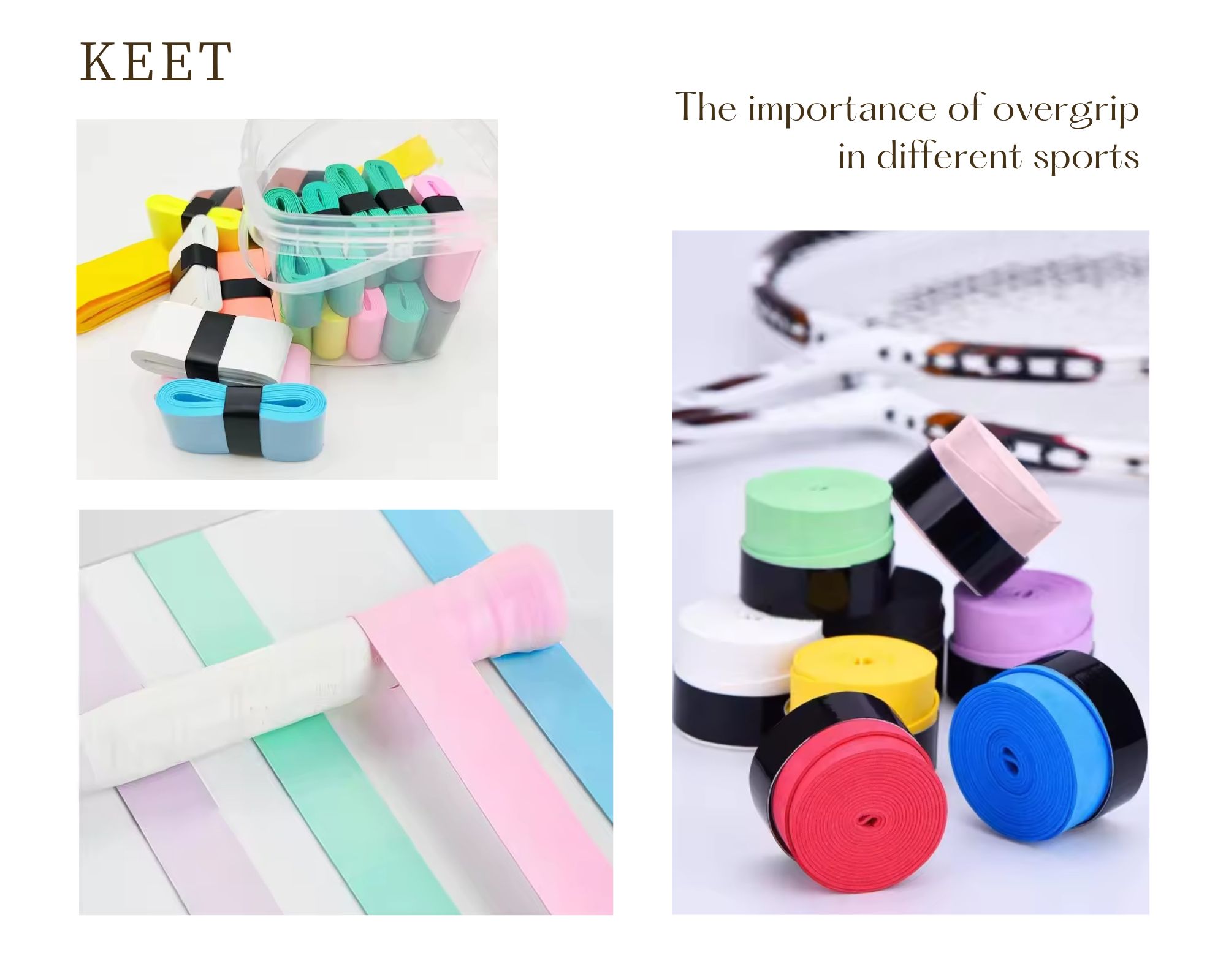 The importance of overgrip in different sports