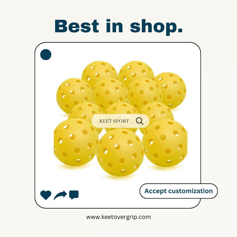 Multiple Colors Green Yellow Pink Pickleball