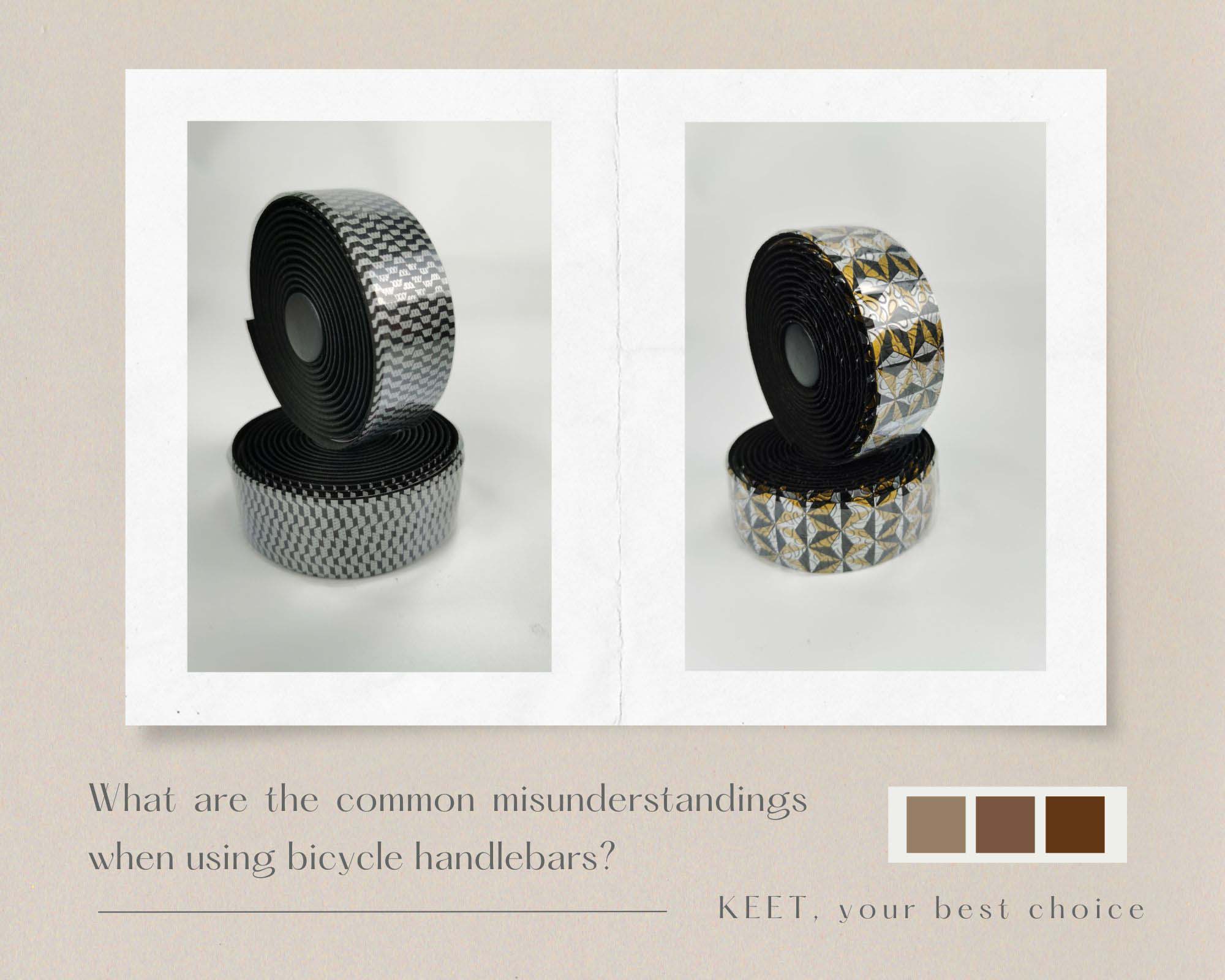 What are the common misunderstandings when using bicycle handlebars?