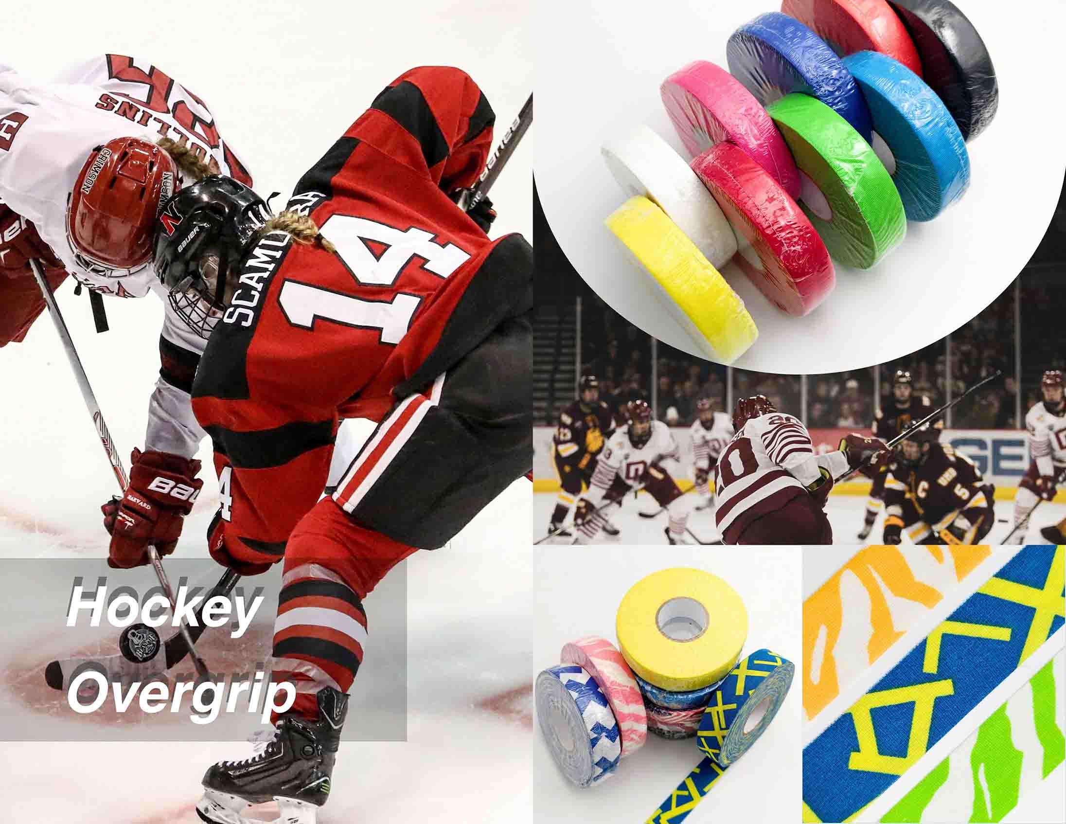 What functions does hockey grip tape have?