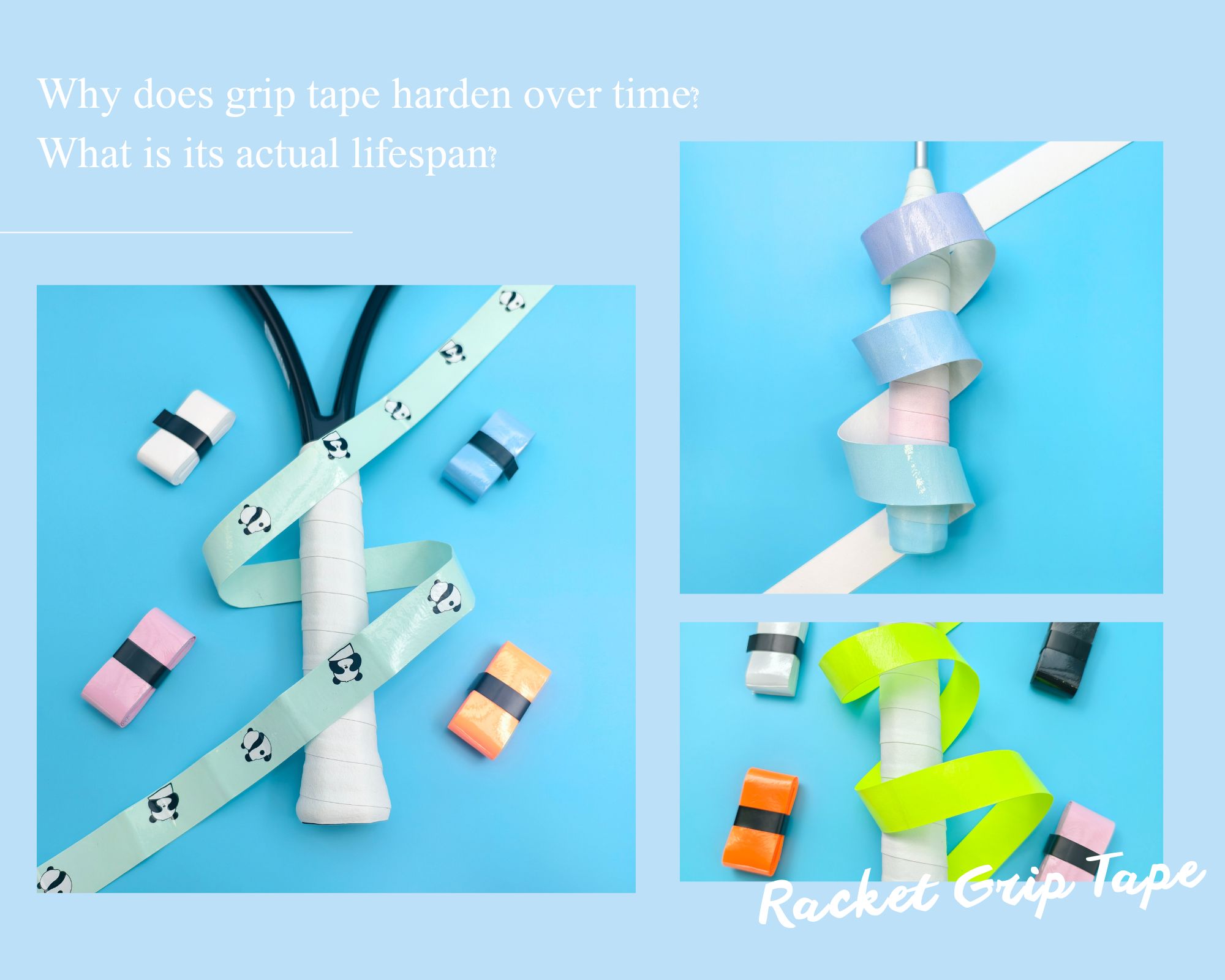 Why does grip tape harden over time? What is its actual lifespan?