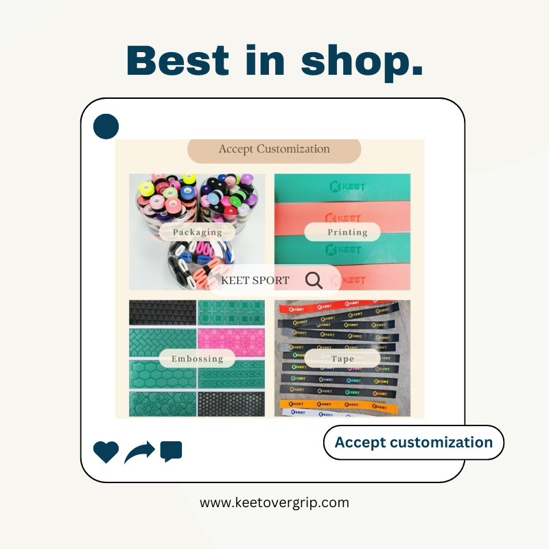 Pickleball Paddle Grip Tape Custom