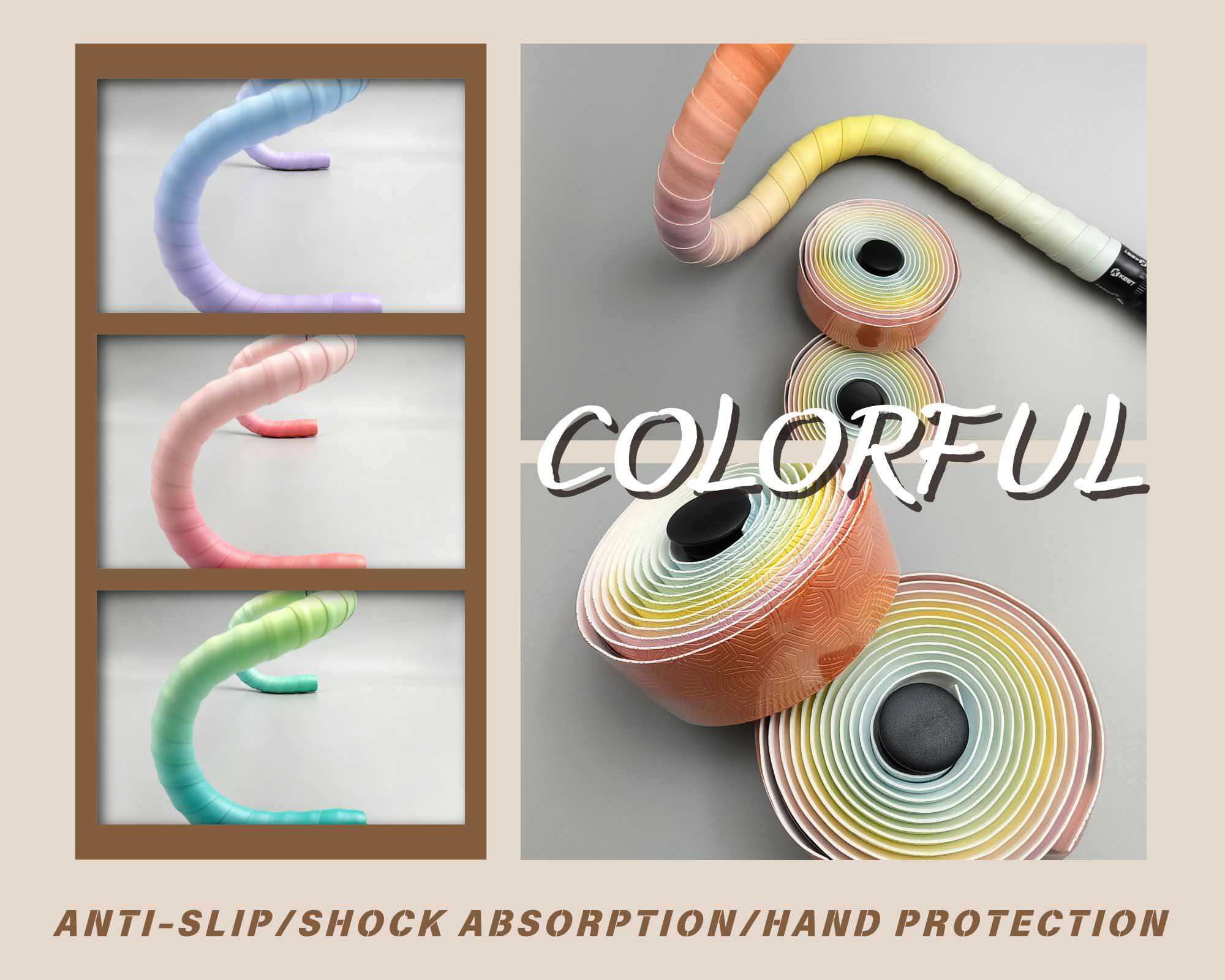 Shock Absorption Gradient Bicycle Handlebar Tape