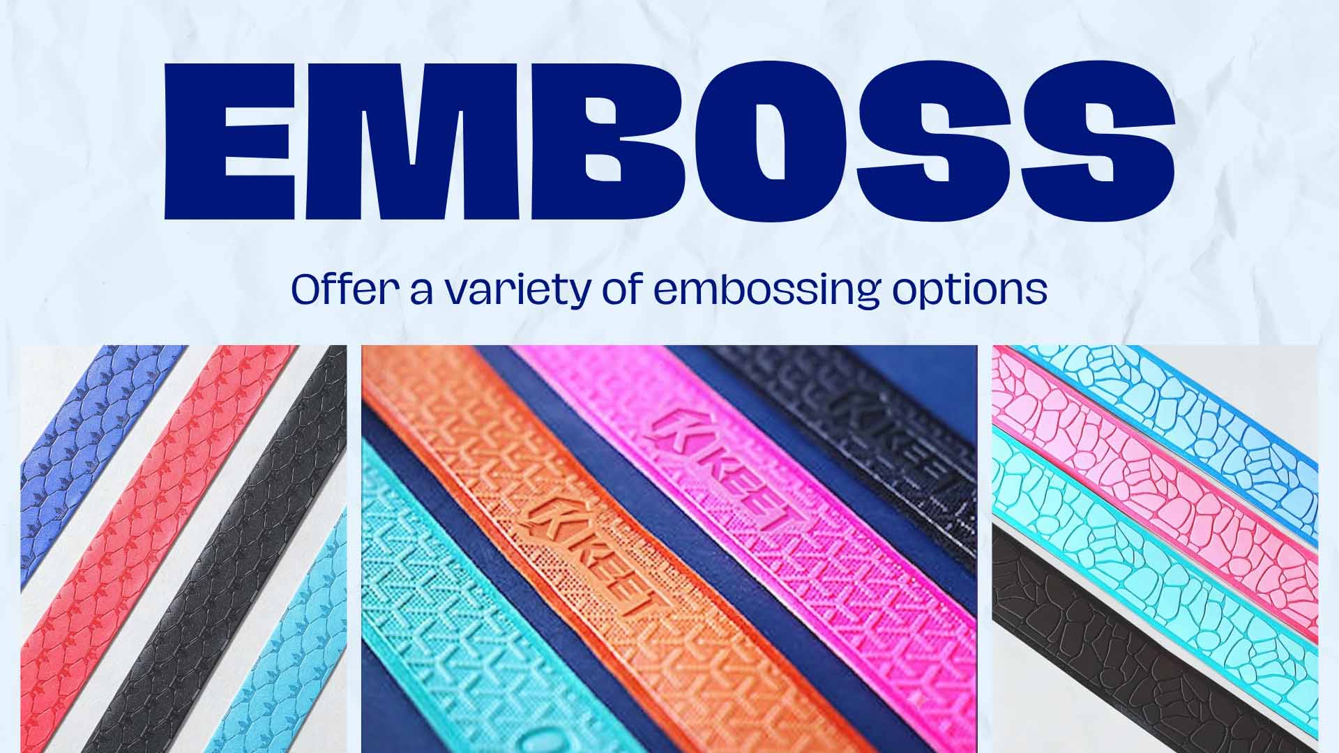 Embossing Customization Baseball Bat Grip Tape