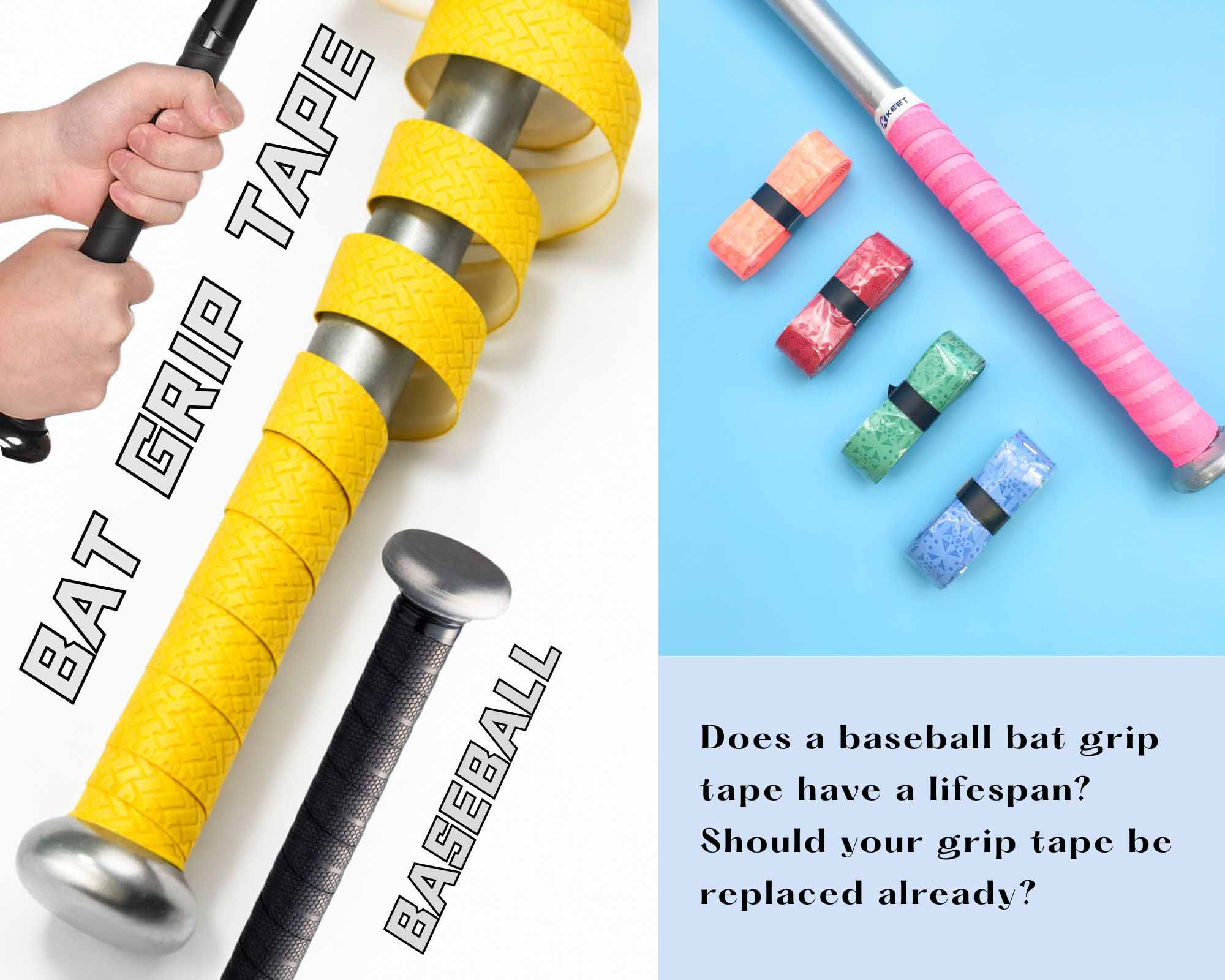 Does a baseball bat grip tape have a lifespan? Should your grip tape be replaced already?